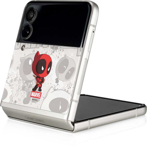 Marvel Deadpool Babypool Galaxy Z Flip3 5G Skin