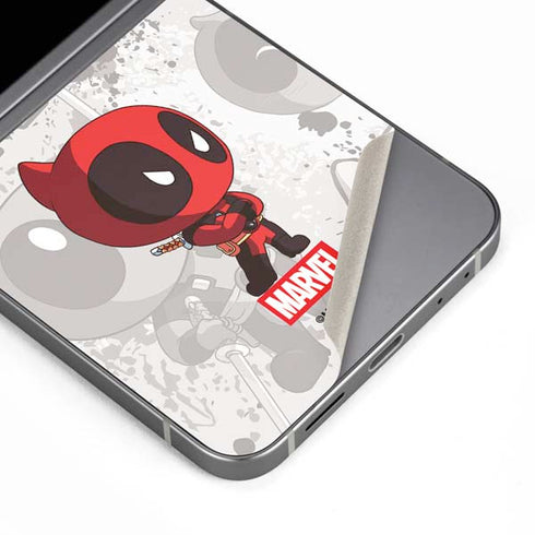 Marvel Deadpool Babypool Galaxy Z Flip6 Skin