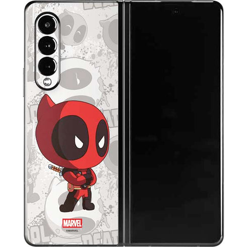 Marvel Deadpool Babypool Galaxy Z Fold3 5G Skin