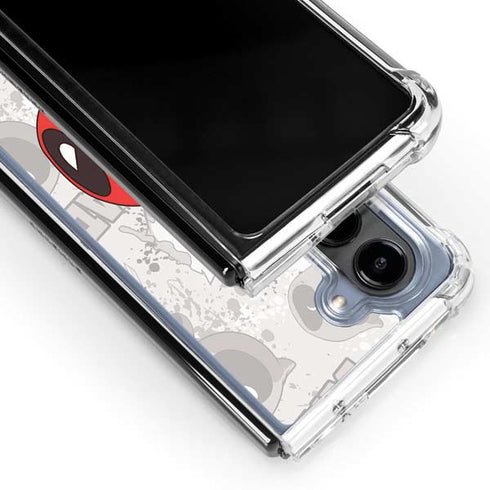 Marvel Deadpool Babypool Galaxy Z Fold5 5G Clear Case