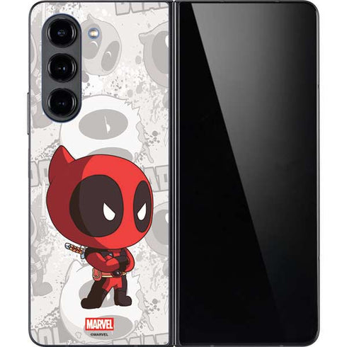 Marvel Deadpool Babypool Galaxy Z Fold5 5G Skin