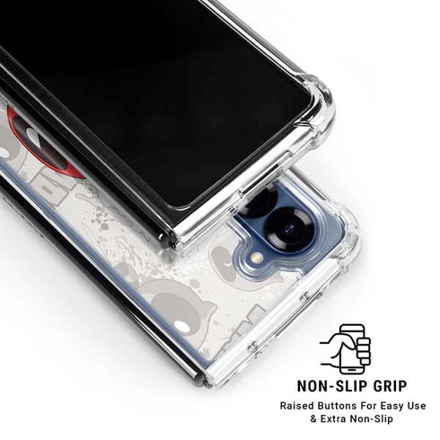 Marvel Deadpool Babypool Galaxy Z Fold6 Clear Case