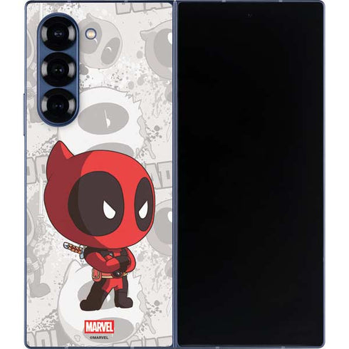Marvel Deadpool Babypool Galaxy Z Fold6 Skin
