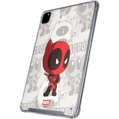 Marvel Deadpool Babypool iPad Pro 12.9in (2020) Clear Case