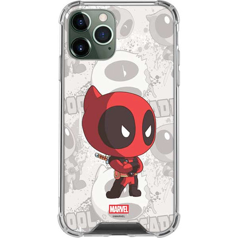 Marvel Deadpool Babypool iPhone 11 Pro Max Clear Case