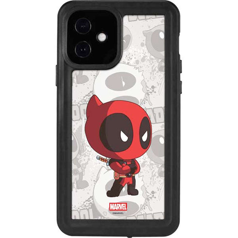 Marvel Deadpool Babypool iPhone 12 Waterproof Case