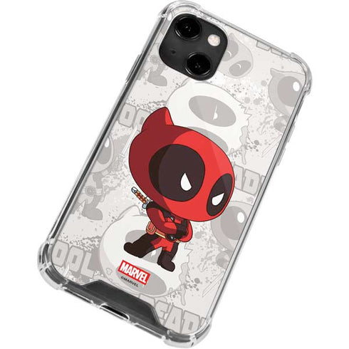 Marvel Deadpool Babypool iPhone 13 Clear Case