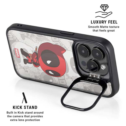 Marvel Deadpool Babypool iPhone 13 Pro Kickstand Case