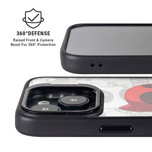 Marvel Deadpool Babypool iPhone 14 Plus Kickstand Case