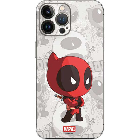 Marvel Deadpool Babypool iPhone 14 Pro Max Skin