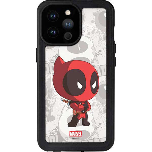 Marvel Deadpool Babypool iPhone 14 Pro Max Waterproof Case