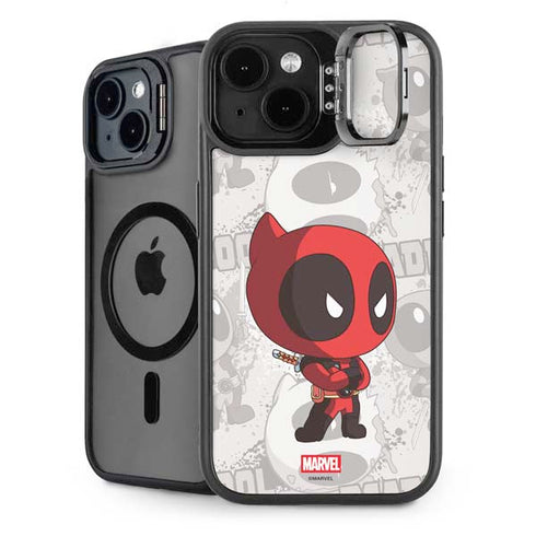 Marvel Deadpool Babypool iPhone 15 Kickstand Case