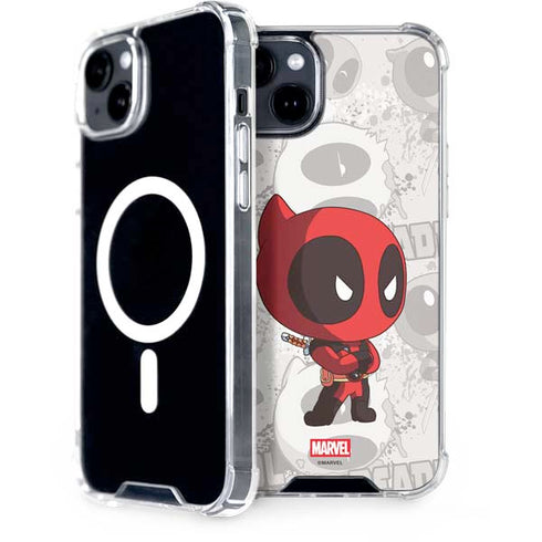 Marvel Deadpool Babypool iPhone 15 Plus MagSafe Case