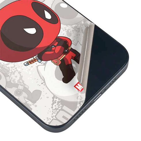 Marvel Deadpool Babypool iPhone 15 Plus Skin