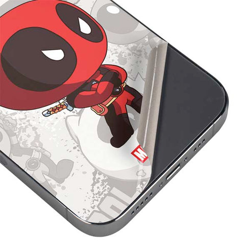 Marvel Deadpool Babypool iPhone 15 Pro Max Skin
