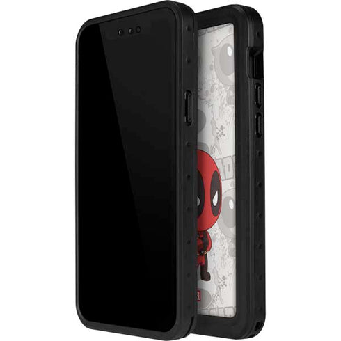 Marvel Deadpool Babypool iPhone 15 Pro Waterproof Case