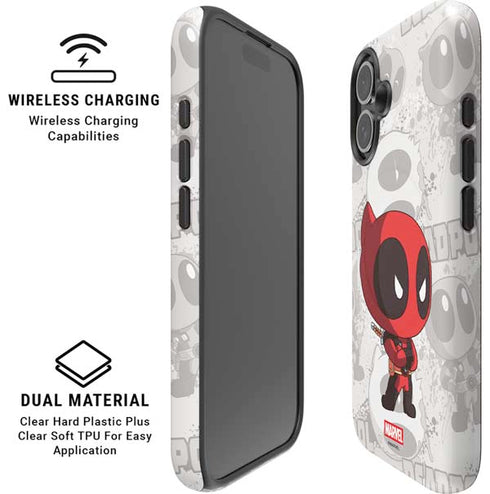 Marvel Deadpool Babypool iPhone 16 Magsafe Impact Case