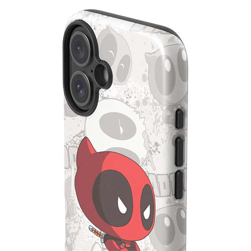 Marvel Deadpool Babypool iPhone 16 Plus Impact Case