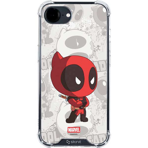 Marvel Deadpool Babypool iPhone 16e Clear Case