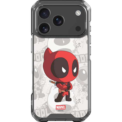 Marvel Deadpool Babypool iPhone 18 Pro Clear Case