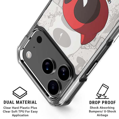 Marvel Deadpool Babypool iPhone 18 Pro Clear Case