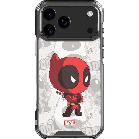 Marvel Deadpool Babypool iPhone 18 Pro Max Clear Case