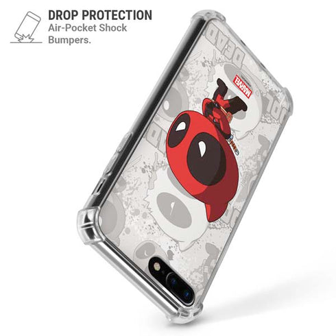Marvel Deadpool Babypool iPhone 7/8 Plus Clear Case