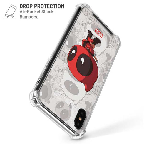Marvel Deadpool Babypool iPhone X/XS Clear Case