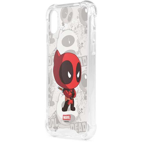 Marvel Deadpool Babypool iPhone XS Clear Case