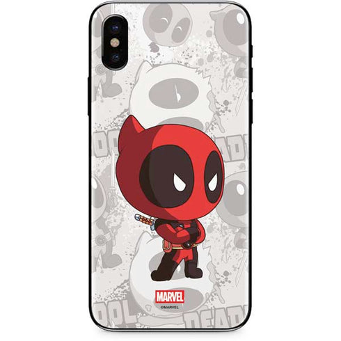Marvel Deadpool Babypool iPhone XS Max Skin