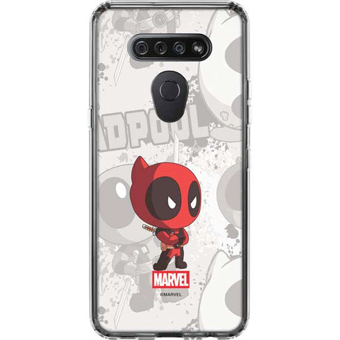 Marvel Deadpool Babypool LG K51/Q51 Clear Case