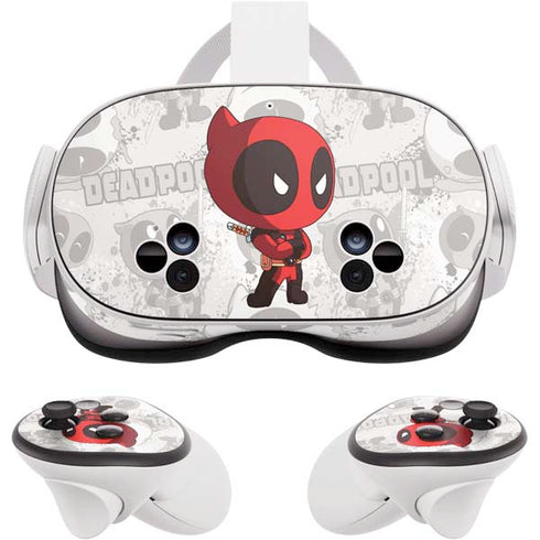 Marvel Deadpool Babypool Meta Quest 3S Skin