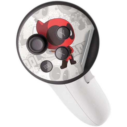 Marvel Deadpool Babypool Meta Quest 3S Skin