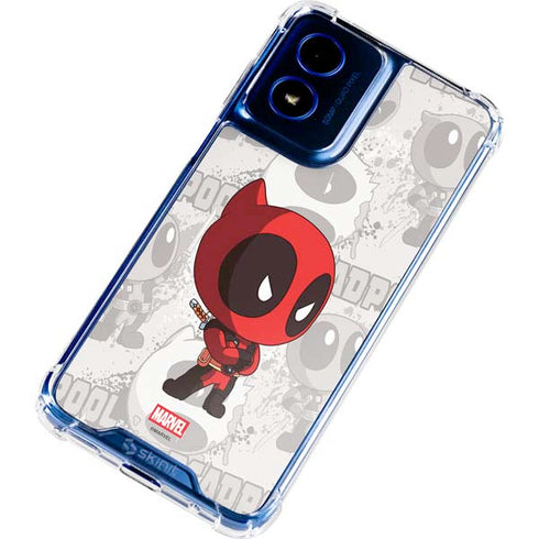 Marvel Deadpool Babypool Moto G 5G (2024) Clear Case