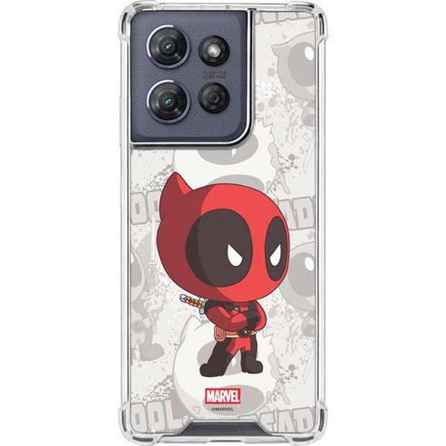 Marvel Deadpool Babypool Moto G Play 5G (2025) Clear Case
