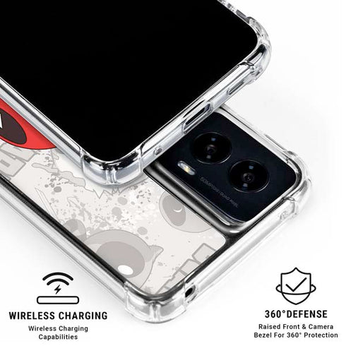 Marvel Deadpool Babypool Moto G Power 5G (2024) Clear Case