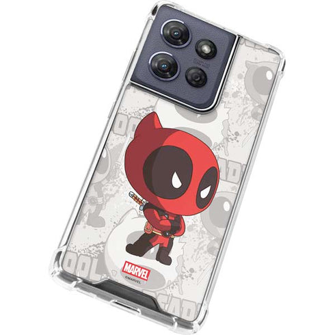 Marvel Deadpool Babypool Moto G Stylus 5G (2025) Clear Case