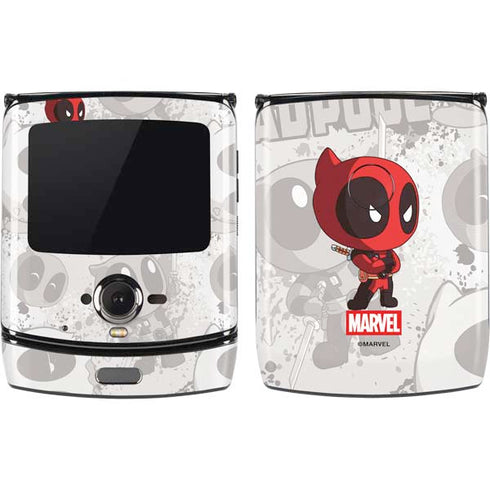 Marvel Deadpool Babypool Motorola RAZR Skin