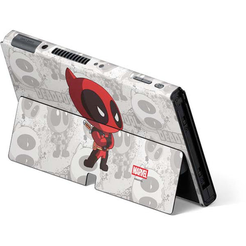 Marvel Deadpool Babypool Nintendo Switch OLED (2021) Skin