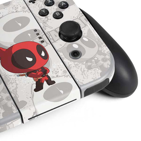Marvel Deadpool Babypool Nintendo Switch OLED (2021) Skin
