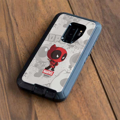 Marvel Deadpool Babypool Otterbox Defender Galaxy Skin