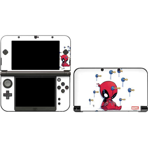 Marvel Deadpool Babypool Playing Nintendo Skins
