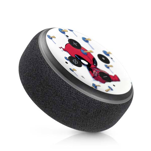 Marvel Deadpool Babypool Playing Amazon Echo Dot Skin
