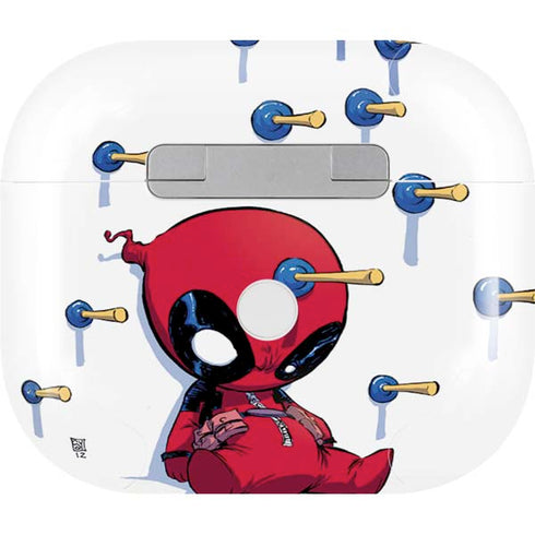 Marvel Deadpool Babypool Playing Apple AirPods (3rd Gen 2021) Skin