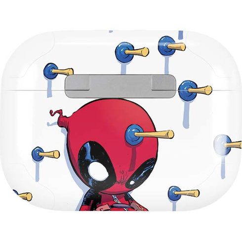 Marvel Deadpool Babypool Playing AirPods Skins