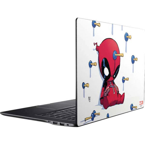 Marvel Deadpool Babypool Playing Ativ Book 9 (15.6in 2014) Skin