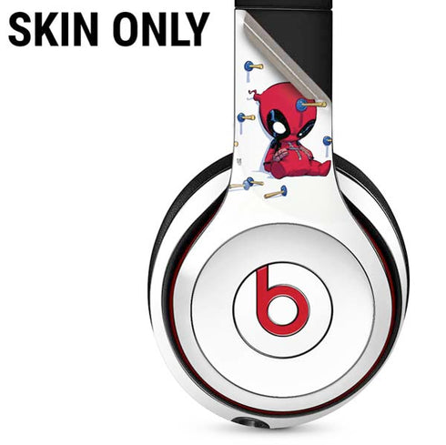 Marvel Deadpool Babypool Playing Beats Solo 3 Wireless Skin