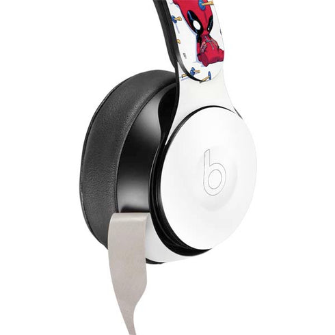 Marvel Deadpool Babypool Playing Beats Solo Pro Skin