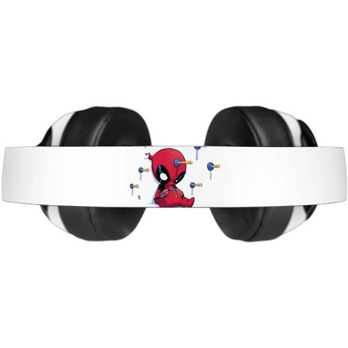 Marvel Deadpool Babypool Playing Beats Solo Pro Skin