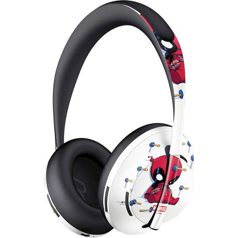 Marvel Deadpool Babypool Playing Bose Noise Cancelling Headphones 700 Skin